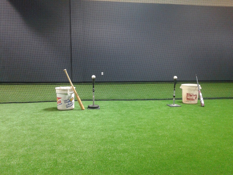 Facility picture of baseball tees